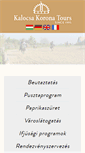 Mobile Screenshot of koronatours.hu