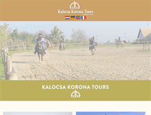 Tablet Screenshot of koronatours.hu